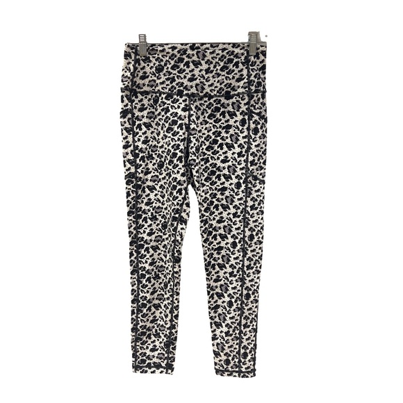 ZYIA Active light n tight snow leopard leggings -NWOT - Picture 2 of 6